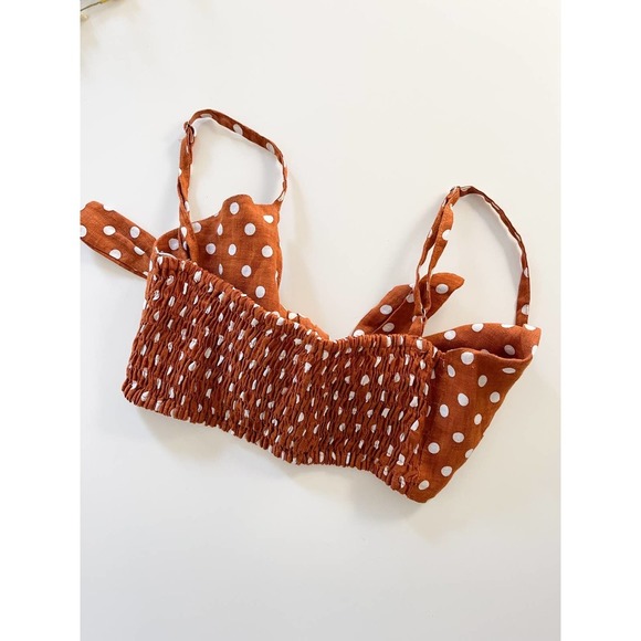 Faithfull the Brand Garnier Linen Bra Top Size‎ 2 - Picture 5 of 6